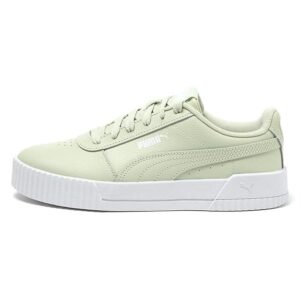 Puma Womens Carina L Bok Choy-White Sneaker