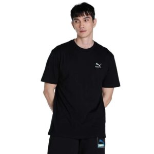 Puma Men's Solid Relaxed Fit T-Shirt